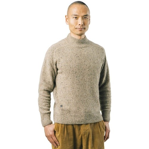 Oblečenie Muž Svetre Brava Fabrics Perkins Neck Sweater - Ecru Béžová