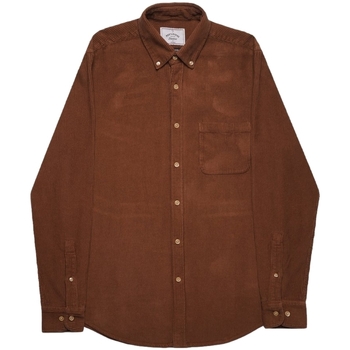 Oblečenie Muž Košele s dlhým rukávom Portuguese Flannel Lobo Shirt - Brown Hnedá