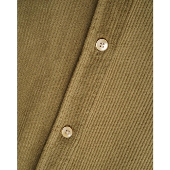 Portuguese Flannel Lobo Shirt - Olive Zelená