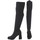 Topánky Žena Univerzálna športová obuv Bienve Dámska čižma  2a-1500 čierna Čierna