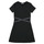 Oblečenie Dievča Krátke šaty Calvin Klein Jeans PUNTO LOGO TAPE SS DRESS Čierna