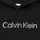 Oblečenie Dievča Mikiny Calvin Klein Jeans INSTITUTIONAL SILVER LOGO HOODIE Čierna