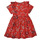 Oblečenie Dievča Krátke šaty Petit Bateau BLOOM Červená