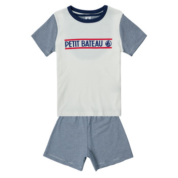 Oblečenie Chlapec Pyžamá a nočné košele Petit Bateau BROKE Viacfarebná