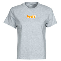 Oblečenie Žena Tričká s krátkym rukávom Levi's WT-GRAPHIC TEES Logo / Heather / Šedá
