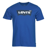 Oblečenie Muž Tričká s krátkym rukávom Levi's GRAPHIC CREWNECK TEE Bielo-čierna / Surf / Modrá