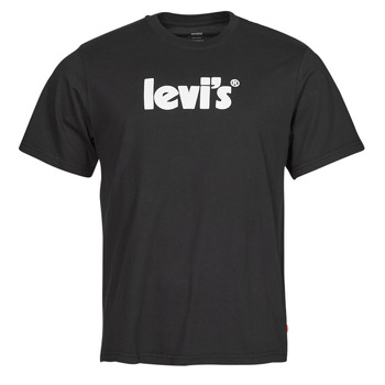 Oblečenie Muž Tričká s krátkym rukávom Levi's SS RELAXED FIT TEE Logo / Caviar