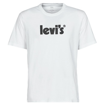 Oblečenie Muž Tričká s krátkym rukávom Levi's SS RELAXED FIT TEE Logo / Biela
