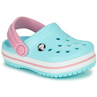 Topánky Dievča Nazuvky Crocs CROCBAND CLOG T Modrá / Ružová