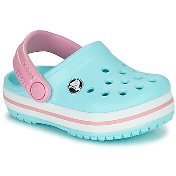 Topánky Dievča Nazuvky Crocs CROCBAND CLOG T Modrá / Ružová