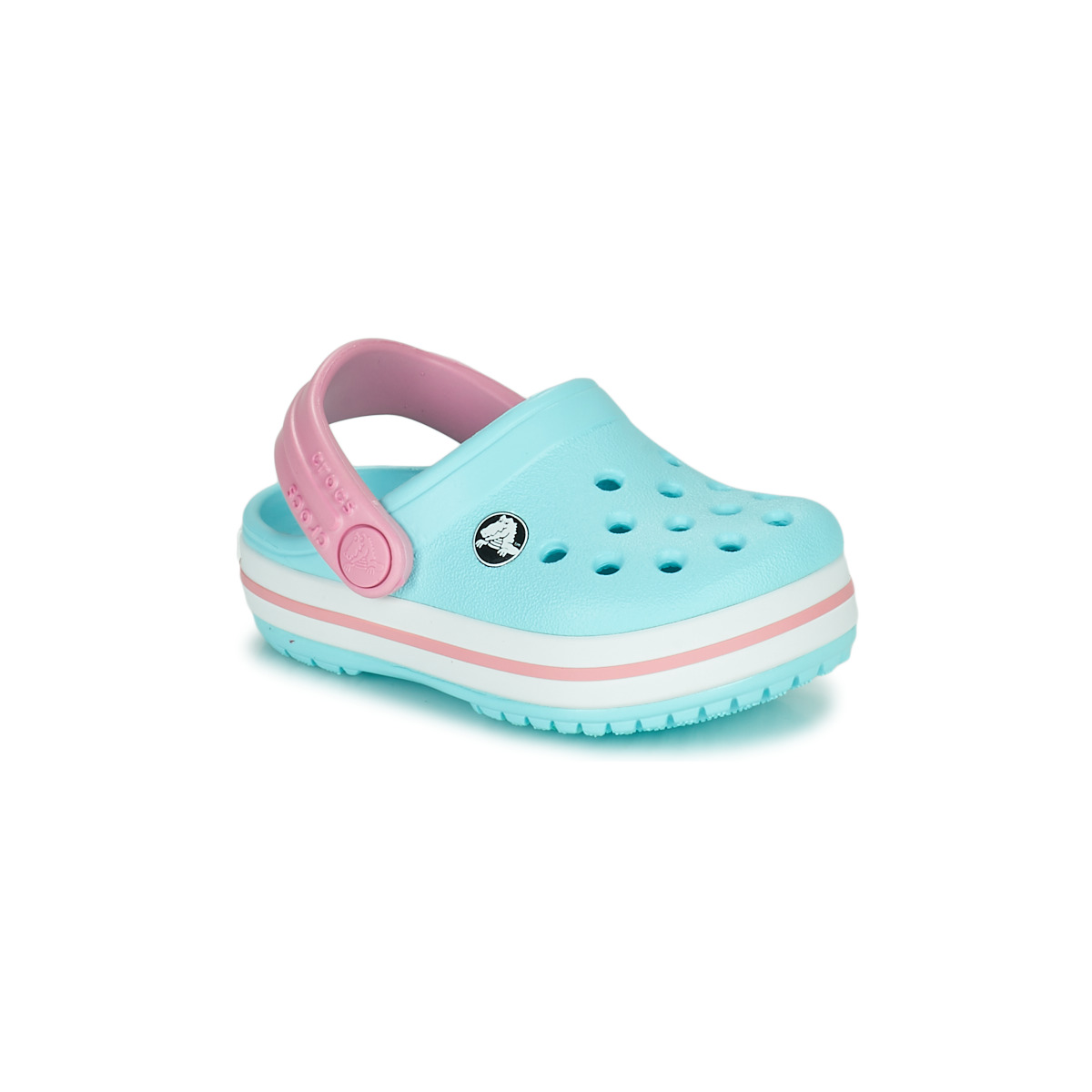 Topánky Deti Nazuvky Crocs CROCBAND CLOG T Modrá / Ružová