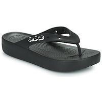 Topánky Žena Žabky Crocs Classic Platform Flip W Čierna