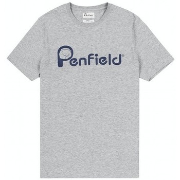 Oblečenie Muž Tričká s krátkym rukávom Penfield T-shirt  Bear Chest Šedá