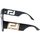 Hodinky & Bižutéria Slnečné okuliare Versace Occhiali da Sole  VE4403 GB1/87 Čierna