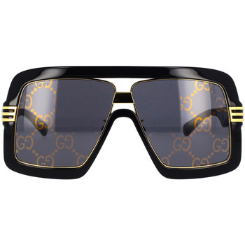 Hodinky & Bižutéria Slnečné okuliare Gucci Occhiali da Sole  GG0900S 001 Čierna