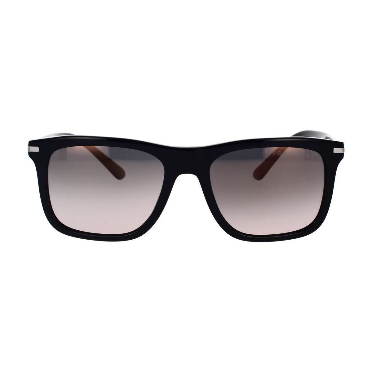 Hodinky & Bižutéria Slnečné okuliare Prada Occhiali da Sole  PR18WS 1AB09G Polarizzati Čierna