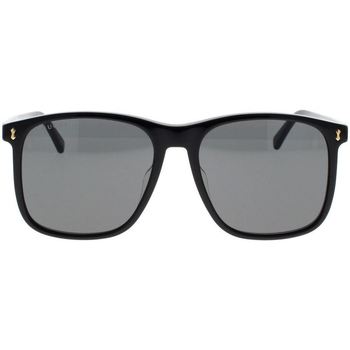 Hodinky & Bižutéria Slnečné okuliare Gucci Occhiali da Sole  GG1041S 001 Čierna