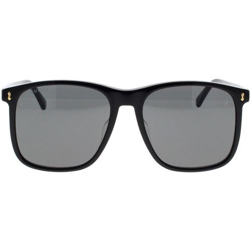 Hodinky & Bižutéria Muž Slnečné okuliare Gucci Occhiali da Sole  GG1041S 001 Čierna