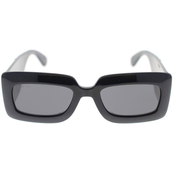 Hodinky & Bižutéria Slnečné okuliare Gucci Occhiali da Sole  GG0811S 001 Čierna