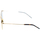 Hodinky & Bižutéria Slnečné okuliare Yves Saint Laurent Occhiali da Sole Saint Laurent New Wave SL 303 Jerry 004 Zlatá