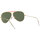Hodinky & Bižutéria Slnečné okuliare Ray-ban Occhiali da Sole  RB3138 001 Shooter Arista G15 Green Zlatá