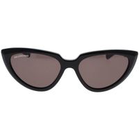 Hodinky & Bižutéria Slnečné okuliare Balenciaga Occhiali da Sole  BB0182S 001 Black Grey Čierna
