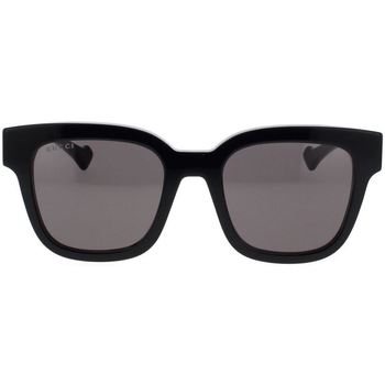 Hodinky & Bižutéria Slnečné okuliare Gucci Occhiali da Sole  GG0998S 001 Black Grey Čierna