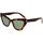 Hodinky & Bižutéria Žena Slnečné okuliare Yves Saint Laurent Occhiali da Sole Saint Laurent SL 466 002 Hnedá