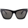 Hodinky & Bižutéria Žena Slnečné okuliare Yves Saint Laurent Occhiali da Sole Saint Laurent New Wave SL 214 Kate 001 Čierna