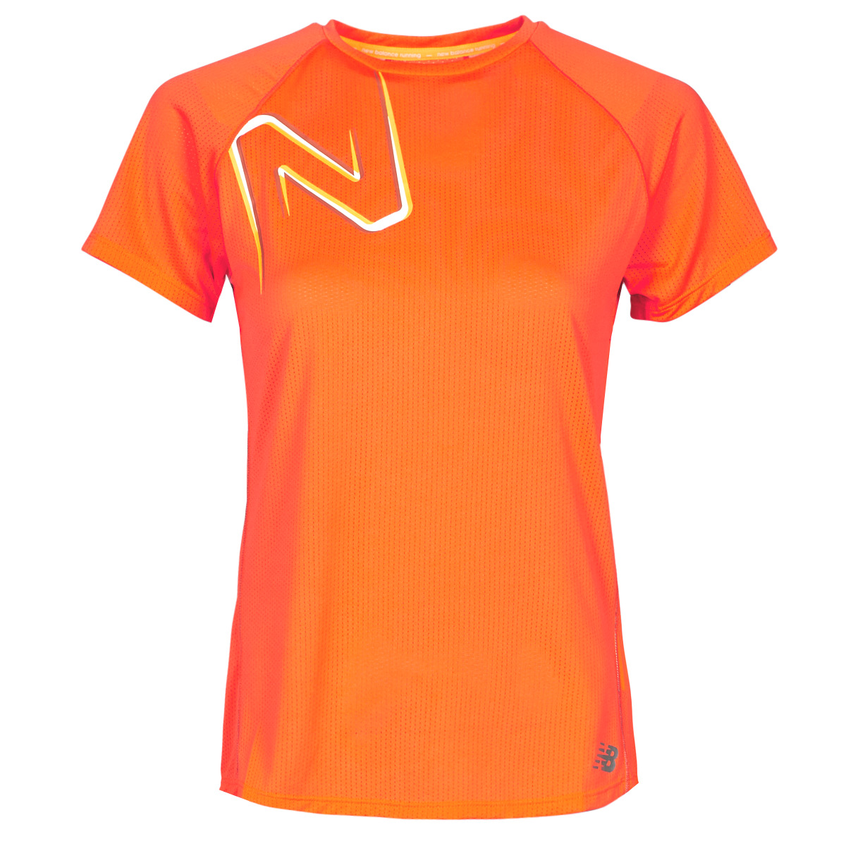 Oblečenie Žena Tričká s krátkym rukávom New Balance PR IMP SS Oranžová