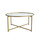 Domov Konferenčné stolíky Decortie Coffee Table - Gold Sun S404 Zlatá