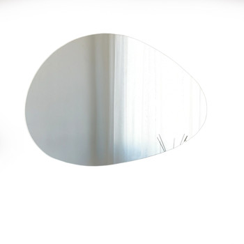 Domov Zrkadlá Decortie Mirror - Porto Ayna 90x60 cm Biela