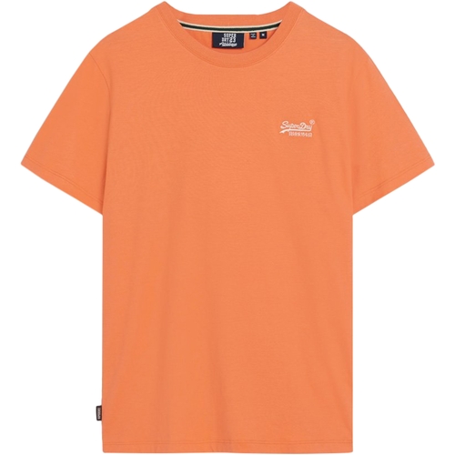 Oblečenie Muž Tričká s krátkym rukávom Superdry 235471 Oranžová
