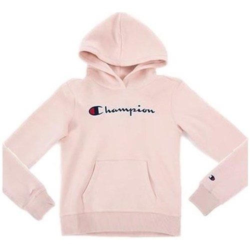 Oblečenie Dievča Mikiny Champion Hooded Sweatshirt Ružová