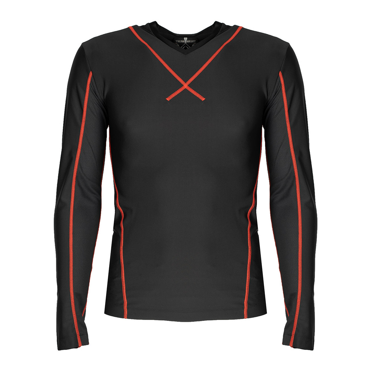 Oblečenie Muž Tričká s dlhým rukávom Trussardi 40T00025 1T000879 | T-shirt Long Sleeves Čierna
