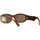 Hodinky & Bižutéria Slnečné okuliare Versace Occhiali da Sole  Biggie VE4361 521773 Hnedá