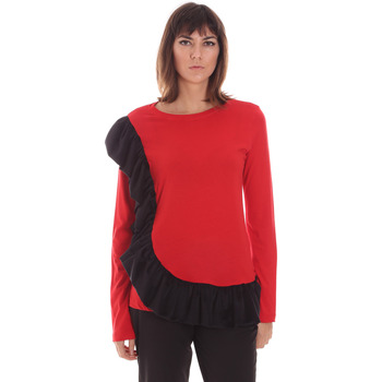 Oblečenie Žena Tričká s dlhým rukávom Jijil JSI20TS234 Červená