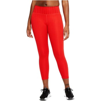 Oblečenie Žena Legíny Nike LEGGINS ROJOS MUJER  DRI-FIT DD4563 Červená