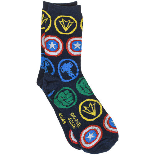 Spodná bielizeň Muž Vysoké ponožky Kisses&Love HU5677-NAVY Modrá