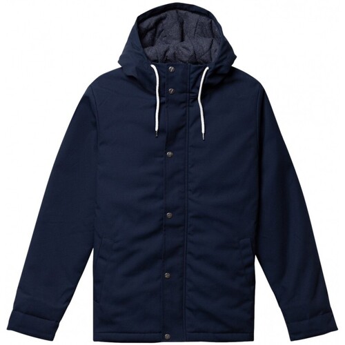 Oblečenie Muž Kabáty Revolution Hooded Jacket 7311 - Navy Modrá