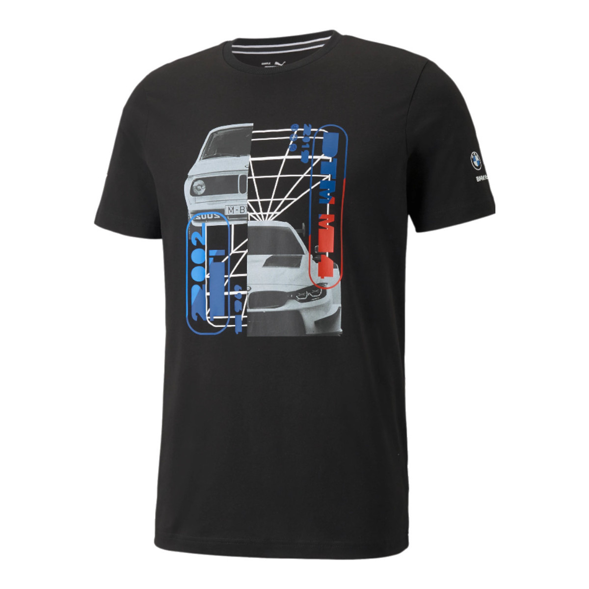 Oblečenie Muž Tričká s krátkym rukávom Puma BMW Motorsport Graphic Tee Čierna