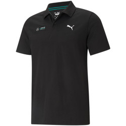 Oblečenie Muž Polokošele s krátkym rukávom Puma Mercedes F1 Essentials Polo Čierna