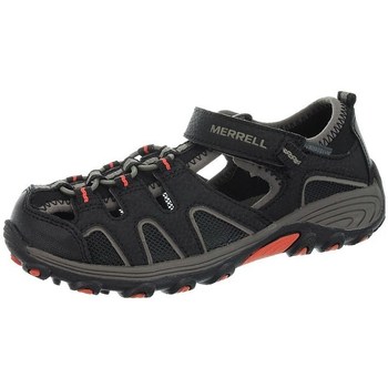 Topánky Deti Turistická obuv Merrell Hydro H2O Hiker Čierna