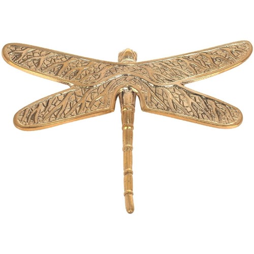 Domov Sochy Signes Grimalt Obrázok Dragonfly Zlatá