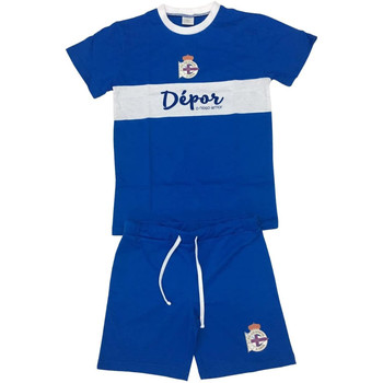 Oblečenie Deti Pyžamá a nočné košele Deportivo A Coruña 69272 Modrá