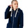 Oblečenie Žena Vrchné bundy Justhype Ltd Drawstring Zip Hoodie Modrá