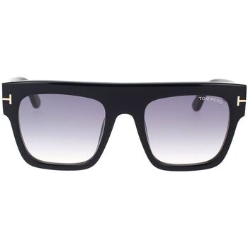 Hodinky & Bižutéria Slnečné okuliare Tom Ford Occhiali da Sole  FT0847S Renee 01B Čierna
