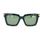 Hodinky & Bižutéria Žena Slnečné okuliare Bottega Veneta Occhiali da Sole  BV1005S 008 Green Zelená
