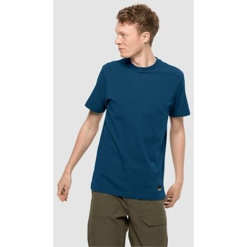 Oblečenie Muž Tričká s krátkym rukávom Jack Wolfskin T-shirt  365 Modrá