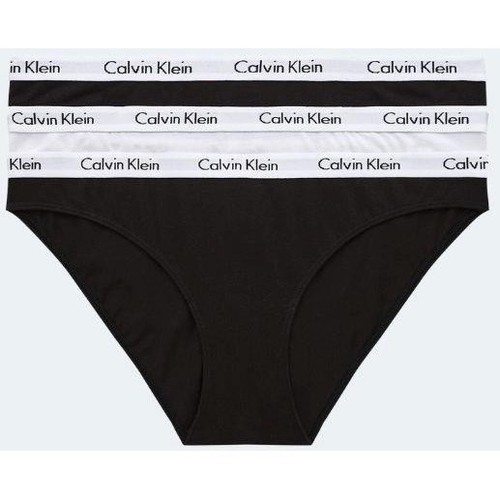 Spodná bielizeň Žena Slipy Calvin Klein Jeans 000QD3587E 3P THONG Viacfarebná